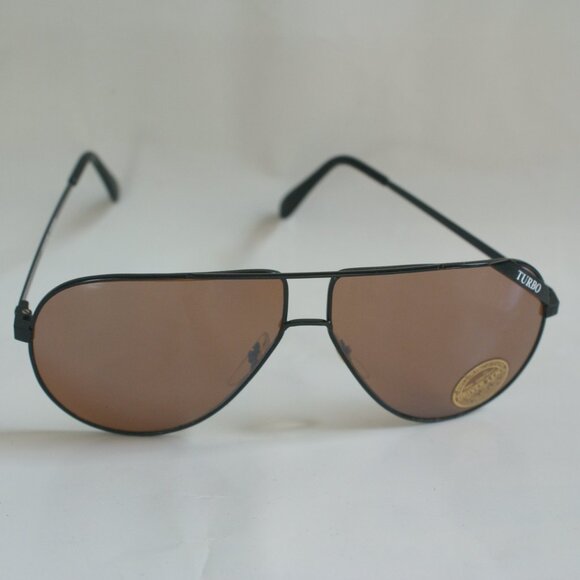 NWT True Vintage "Turbo" logo DB Sports Aviator w/Coppermax lens tech Sunglasses - Picture 1 of 10